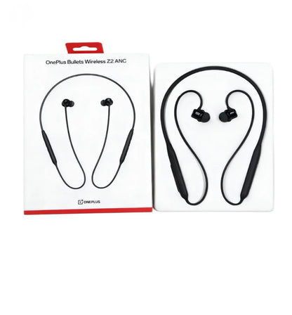 OnePlus Bullets Wireless Z2 ANC Bluetooth Neckband Clone, Magnetic On/Off, (1 Year Warrenty)
